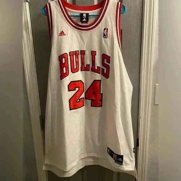 Tyrus Thomas stitched Jersey Adidas NBA Chicago Bulls #24 Men’s size XL - Picture 1 of 11